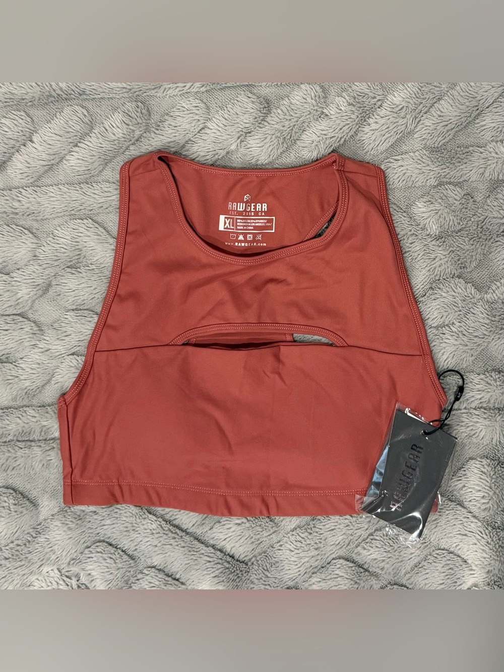 Rawgear Cutout Sports Bra | Size XL | NWT